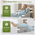 Yojoker 9PCS Wedge Pillow Set for After Surgery, Adjustable Multi-Module for Sleeping Wedge Pillow for Acid Reflux Relief and Sleep Apnea, Ideal for Reading in Bed
