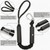 2FT Black Bungee Dock Lines for Boats, 2 Pc Heavy Duty Shock Absorbing Boat Dock Lines with 316 Stainless Steel Clips, Marine Grade Elastic Mooring Rope for Jet Ski, PWC, Kayak, Small Boat Accessories