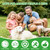 24 Pack Skunk Repellent Outdoor - Raccoon Repellent for Indoor Outdoor, Natural Peppermint Oil Mole Repellent Safe for Pets & Kids