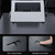 2-in-1 Car Steering Wheel Desk Tray & Slim Seat Gap Filler Organizer, Foldable Car Table for Eating Working, Carbon Fiber Car Laptop Tray & Seat Organizer for Car SUV Truck