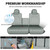 Dasmiro Custom Fit Seat Cover for 2006-2025 Isuzu NPR 40/60 Split Bench