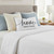 Sunkifover Home Sweet Home Decorative Throw Pillow Covers 20" x 12" White