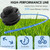 Eyoloty KTHA 1040-03 Weed Eater Replacement Cover Cap Kit Compatible with Kobalt 80V KST 1680-06 40V KST 2540-06 KST 1040A-03 24V KST 224A-03 KST 224B-03 Cordless String Trimmer with Base Parts