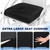 Fumete Extra Large Bariatric Seat Cushion 500 lbs, 24 x18 x4 Inch Seat Cushion for Heavy People Anti-Slip High Density Foam Wheelchair & Mobility Scooter Pad with Removable Cover