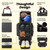 Fanwoli 81L Rolling Baseball Catchers Gear Bag, 3-Zone Equipment Storage
