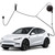 ZOYACREATE EV Charging Cable Organizer, Retractable Cable Reel Wall Mount