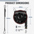 ZOYACREATE EV Charging Cable Organizer, Retractable Cable Reel Wall Mount