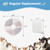 24 Pack Cat Water Filters for FEELNEEDY 3.5L/ 118oz Water Fountain FN-W08L, Ion Exchange Resin with Coconut Shell Activated Carbon Filter Refills, 12 Pack Filters & 12 Pump Sponges