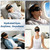 Tensport Sleep Masks Designed to Relief Dry Eyes, Upgraded 3D Silicone Moisture Chamber Glasses for Dry Eyes Relief, Hydrating Sleep Goggles for CPAP Users