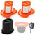 N651381 Vacuum Pre-Filter & 2 Pcs HHVKF10 Filter Replacement, Washable