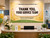Healthcare Food Service Week Banner 70.87 x 45.3 in Polyester Thank You Food Service Team Appreciation Backdrop with Grommets and String, Hospital Nutrition Services Decor
