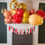 GIOGUK Italian Pizza Picnic First Birthday Party High Chair Banner
