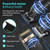 KEMEI Trimmers Cordless Hair Clippers for Men, Hair Cutting Kit
