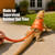Bearded Dragon Harness and Leash Set, Certified Sun Dragon Adjustable Lizard Walking Vest, Soft Reptile Harness for Supervised Outdoor Sun Time, Patio & Backyard, Orange