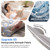 Full Body Bath Pillow for Bathtub, Thick 5D Air Mesh Luxury Spa Tub Cushion with Adjustable Lumbar Support, Extra Long Bathtub Pillow for Head and Neck Back, 192 Non-Slip Suction Cups, Gray, 56" x 19"