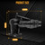 Beaiguna Pneumatic Chamfering Tool, Chamfer Tool with 6 C-Angle & 6 R-Angle Blades, Upgrade Air Chamfer Tool for 45° & Round Corner, Chamfering Tool for Metal and Wood