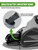 PETGILL Ebike Rear Rack Bag, 40L Hard Shell Waterproof Electric Bicycle Battery Bag with Reflective Strips and Shoulder Straps, Bike Rack Bags for Ebikes, E-Bike Accessories