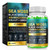 Vceeoy Sea Moss Gummies, SeaMoss Gummy with Black Seed Oil,Ashwagandha,Natural Ingredients Shilajit & Ginger for Men & Women, 60 Gummies