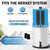 Silicone filter cartridge plugs are compatible with Berkey® water filters - leak-proof replacement plugs, compatible with all Berkey® models, easy to install - 8-piece set of sealing plugs
