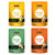 Bali's Best Ginger Chews, Variety Pack, 5.08 Oz (4 Pack), Individually Wrapped Soft Candy, Made with 100% Real Ginger, Digestive Health Support, Upset Stomach Relief, Halal