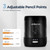 Aniborsa Electric Pencil Sharpener, USB & Battery Operated, Black