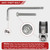 Tailgate Anti-Theft Lock Compatible with Ford Chevy GMC Toyota RAM Trucks