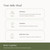 MARGARET JOSEFIN Japanese Hotel Shampoo and Conditioner Set, Salon Quality Hair Care, Sulfate Free, Green Tea Scent, 2 x 16.9 fl oz (500mL)