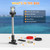 SCYONBARCO 9-Inch Bimini Top Stern Light for Pontoon, Anchor Light Pontoon Boat Lights Waterproof IP67, 3 NM Visible White Rear Running Navigation Lights for Boats LED Marine (12-24V)