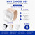 FULEEAN Big Toe Spacers,Hallux Valgus Corrector,Relieve Bunion Pain,Prevent Overlapping Toes, All-Day Comfort for Men & Women, Fits in Shoes.