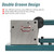 tonchean Din Rail Cutter Double Groove Manual Rail Cutter Tool 50cm/20in