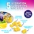 Hydration Electrolyte Gummies - Daily Liquid Replenisher Gummy - Advanced Electrolyte Multiplier with Calcium, Minerals, Potassium & Real Salt, Tasty Lemon Flavor Hydration Electrolytes - 120 Gummies