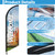 Amazingspark 4 Pcs Thanksgiving Fall Church Welcome Feather Flag Banners