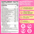 Prenatal Vitamins for Women Gummies w/ Methylfolate 1mg,DHA Iron Choline B6