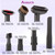 7 Pack for Shark Vacuum Attachments Replacement kits with Vacuum Brush Attachment and for Shark Crevice Tool and Vacuum Hose Adapter