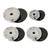 HUAREW Gas Stove Burner Caps Set for Most Gas Stove Burners