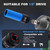 AIRTOON 1/2" Drive 17mm Flower Lug Bolt Impact Socket for Mercedes Wheel Nuts, Protective Non-Marring Metric Lug Nut Socket, Convex Lug Nut Tool