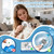 Pet Steam Brush for Dogs,Self-Cleaning,3 Swap-in Heads,Spray Hair Remover