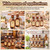tchrules 16 Pcs Brown Vanilla Extract Bottles 5oz Swing Top Glass Bottles
