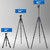 HIGOO Heavy Duty Rifle Tripod Shooting Stick Gun Rest Stand with Gun Saddle