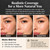ZAIDOC Concealer Foundation Stick, 2-in-1 Long-Lasting Foundation and Concealer with Brush, Creamy Full Coverage for Dark Circles & Blemishes, Hydrating Olive & Camellia, 2.09 Oz (05#)