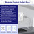 Remote Control Outlet,Greencycle 1PK Wireless Remote Control Outlet Plug,On/Off Light Switch Wall Mounted,500ft Range,15A 1500W Wireless Outlets for Household Appliances,No Wiring,White
