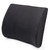 DMI Lumbar Support Pillow for Chair to Assist with Back Support with Removable Washable Cover to Ease Lower Back Pain while Improving Posture, 14 x 13 x 5, Contoured Foam, Standard, Black