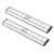 Wireless Motion Sensor Cabinet Lights 10-LED USB Rechargeable Closet Lights LED Under Cabinet Lighting for Wardrobe/Drawer/Stairs/Cupboard/Counter/Pantry/Stairs,Stick On Anywhere,2 Pack,White Light