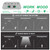 Wireless Motion Sensor Cabinet Lights 10-LED USB Rechargeable Closet Lights LED Under Cabinet Lighting for Wardrobe/Drawer/Stairs/Cupboard/Counter/Pantry/Stairs,Stick On Anywhere,2 Pack,White Light