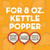 JOLLY TIME All in One Popcorn Kit, 8 Oz Kettle, 24 Portion Packs