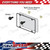 OttoSpeed Rustproof License Plate Screws with Nylon Inserts for US Domestic Vehicles & Select Imports – Stainless Steel Fastener Kit for Vehicles that Use Plastic Inserts (Black-Slotted)