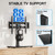 PERLESMITH Universal TV Stand Legs for 32-65 inch TVs to 88lbs with Mount
