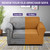 Joccun Stretch Chair Couch Cover,1-Piece Sofa Slipcover Spandex Jacquard Fabric Sofa Covers with Elastic Bottom,Washable Furniture Protector for Dogs,Cats,Kids(Armchair,Gold)