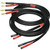 CNCESS Banana Plugs Female to Male Extension Cable, 2-Pack (6 Feet)