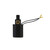 QWORK Air Horn Solenoid Valve,1/4" NPT 12V Electric Air Valve (Solenoid) for 1/4" OD Hose, Black